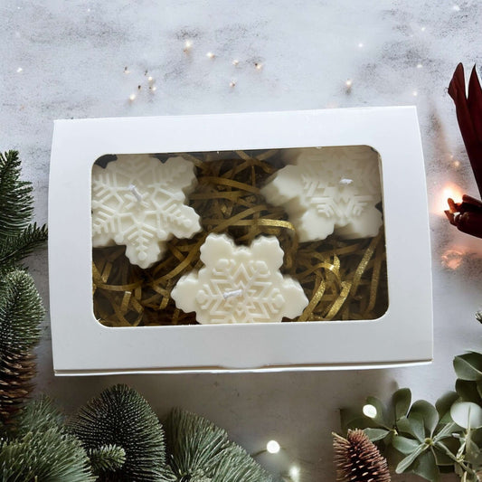 Snowflake Candle Gift Box