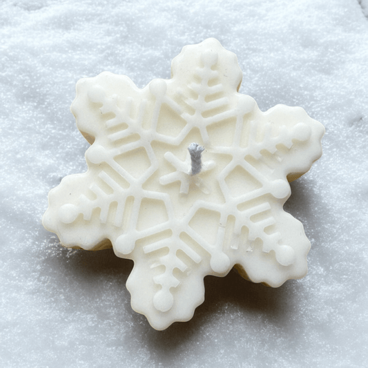 Snowflake Candle